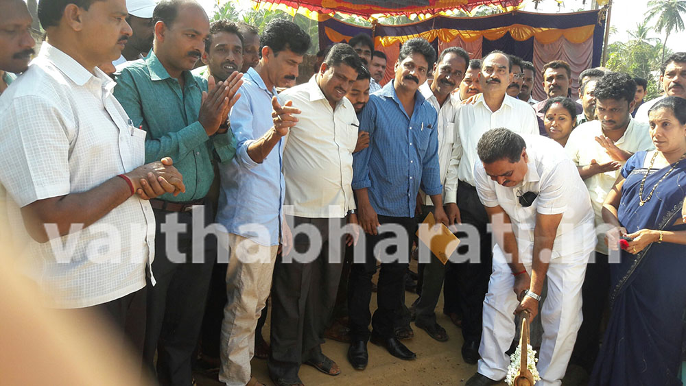 ಮೆಲ್ಕಾರ್: ರಸ್ತೆ ಅಗಲೀಕರಣ ಕಾಮಗಾರಿಗೆ ಸಚಿವ ಬಿ ರಮಾನಾಥ ರೈ ಶಿಲಾನ್ಯಾಸ